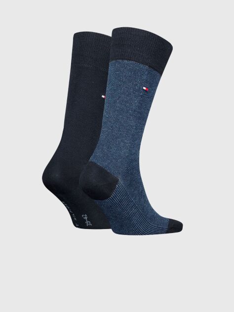 Blue Tommy Hilfiger Men'S Classic Socks 2 Pack  Men