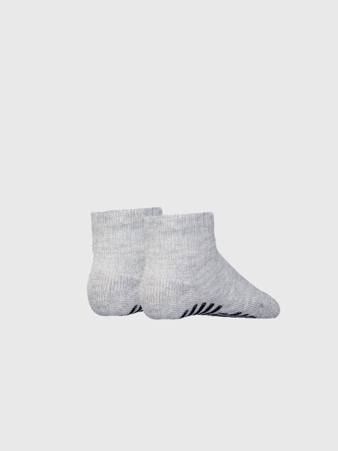 Grey Tommy Hilfiger Baby Classic Socks 2 Pack  Newborn