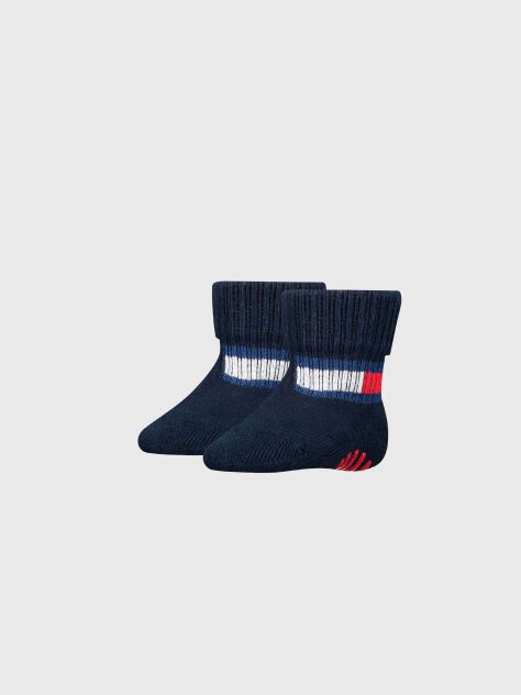 Blue Tommy Hilfiger Baby Classic Socks 2 Pack  Newborn