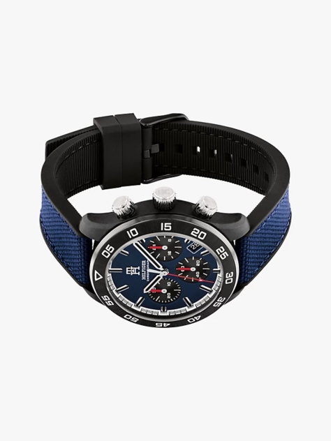 Blue TH Monogram Navy Chronograph Watch  Men
