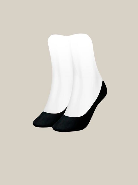 Black Tommy Hilfiger Regular Step Women's Socks 2 pack  Women