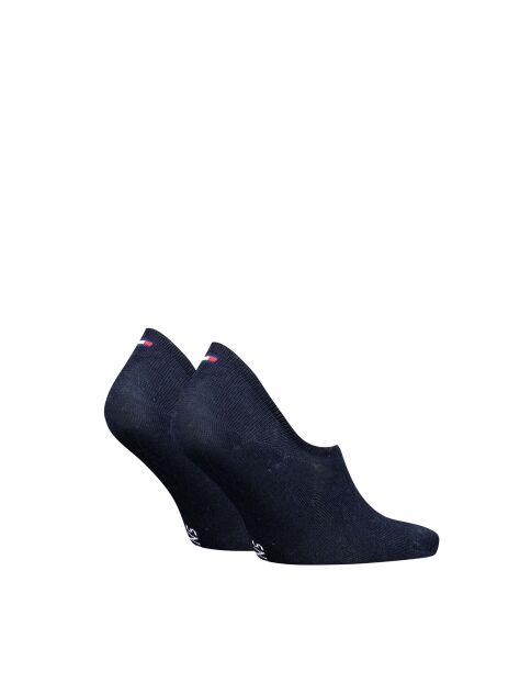 Blue Invisible footie socks 2 pack  Unisex