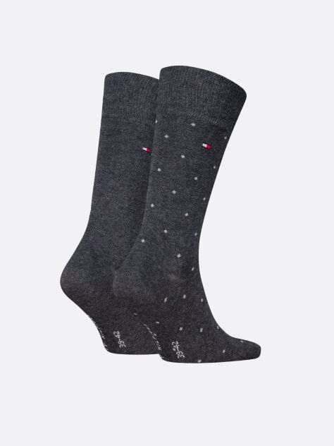 Grey Tommy Hilfiger Men's Classic Socks 2 pack  Men