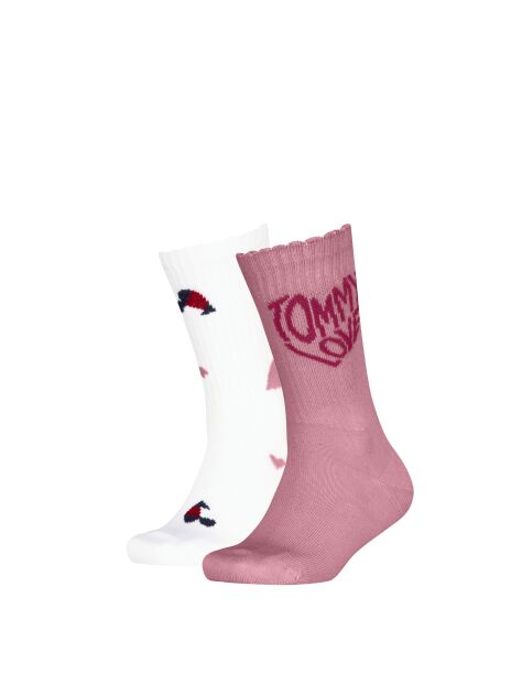 Multi 2-Pack Logo Socks  Kids Unisex