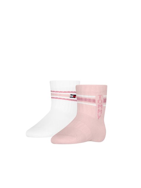 Multi Tommy Hilfiger Babies' Crew Socks 2 Pack  Newborn
