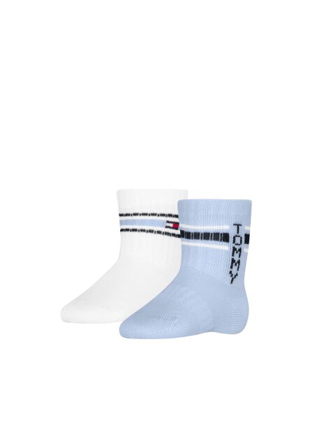 Multi Tommy Hilfiger Babies' Crew Socks 2 Pack  Newborn