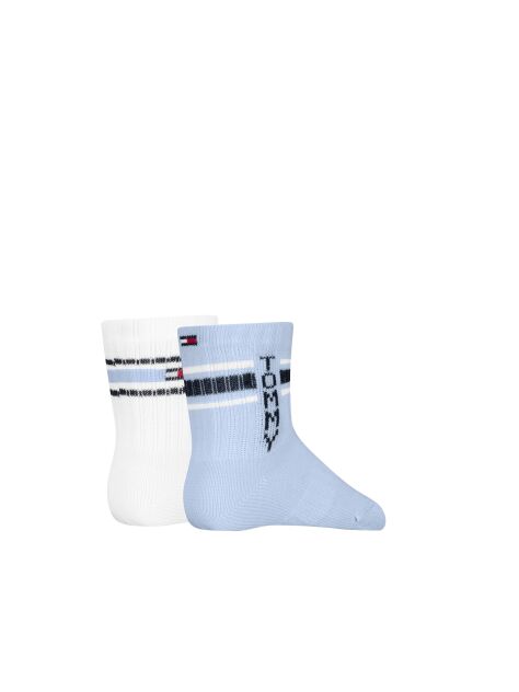 Multi Tommy Hilfiger Babies' Crew Socks 2 Pack  Newborn