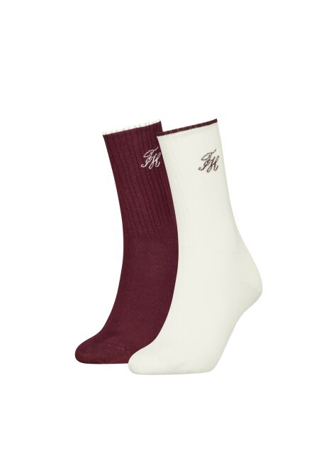 Multi Tommy Hilfiger Women's Crew Socks 2 Pack  Women