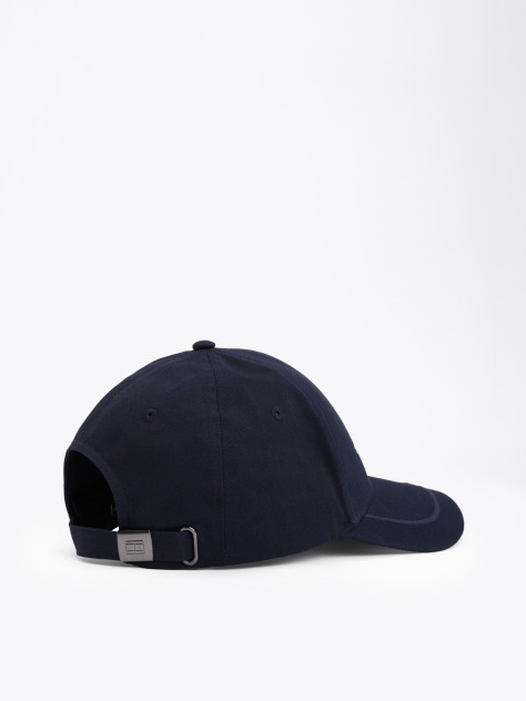 Blue Six-Panel Logo Embroidery Baseball Cap  Men