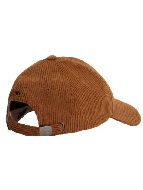 Brown Hilfiger Flag Corduroy Baseball Cap  Men
