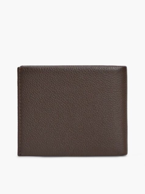 Brown Corporate Leather Credit Card Bifold Wallet  Men