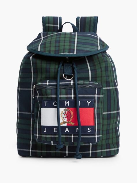 Multi Archive Flag Badge Check Backpack  Men