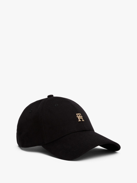 Black Chic TH Monogram Baseball Cap  Women