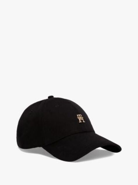 Black Chic TH Monogram Baseball Cap  Women