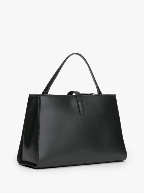 Black TH Monogram Crossbody Satchel  Women