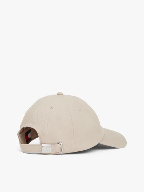 Beige Heritage Tonal Logo Canvas Baseball Cap  Women