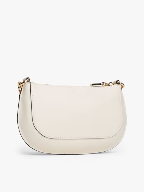 Beige TH Monogram Chain Strap Crossbody Bag  Women