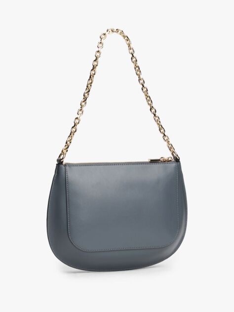 Grey Chain Strap Convertible Crossbody Bag  Women