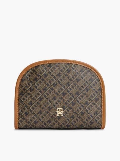 Multi Hilfiger Icon TH Monogram Print Washbag  Women