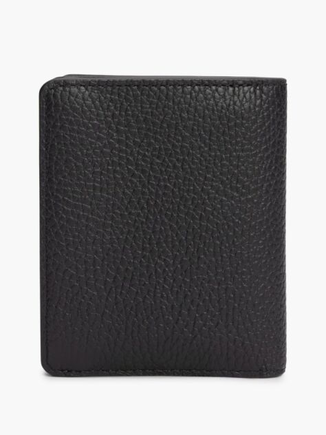 Black The American Icon Leather Bifold Wallet  Women