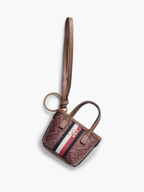 Red TH Monoplay Tote Bag Charm  Women