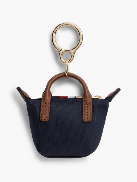 Blue Logo Tote Bag Charm  Women