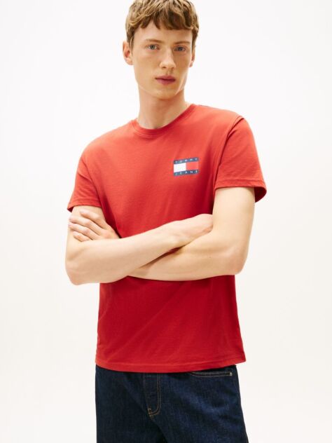 Red Logo Slim T-Shirt  Men