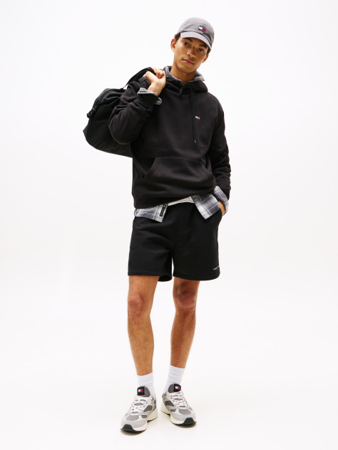 Black Regular Flag Hoodie  Men
