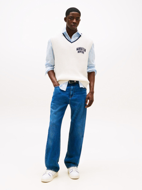Denim Regular Straight Jeans  Men