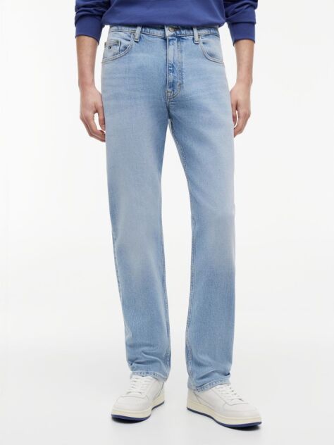 Denim Ryan Whiskered Τζιν Παντελόνι Σε Slim Ίσια Γραμμή  Άνδρες