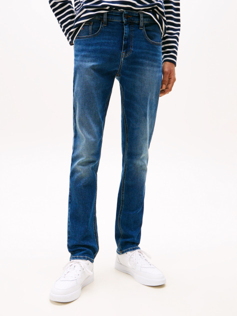Denim Scanton Whiskered Slim Jeans  Men