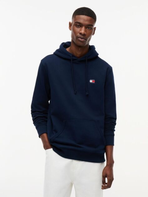 Μπλε Hoody Με Ετικέτα Tommy  Άνδρες