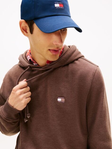 Καφέ Hoody Με Ετικέτα Tommy  Άνδρες