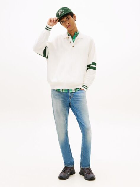 Denim Austin Slim Τζιν Με Whiskered Εφέ Και Tapered Γραμμή  Άνδρες