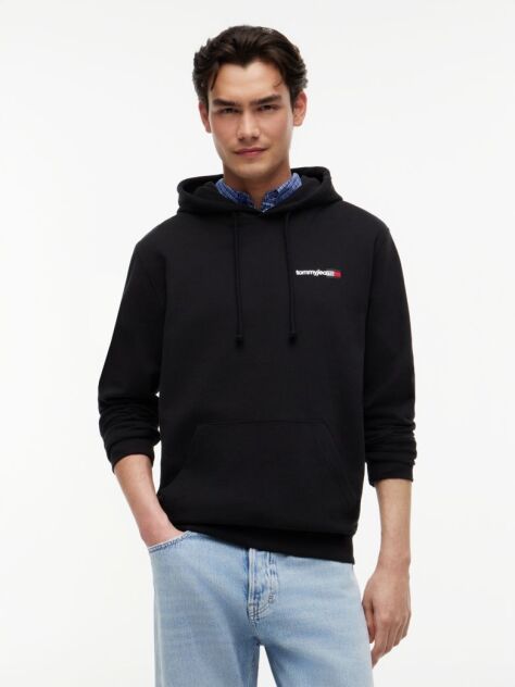 Black Regular Entry DNA Hoodie  Men