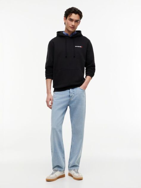 Black Regular Entry DNA Hoodie  Men