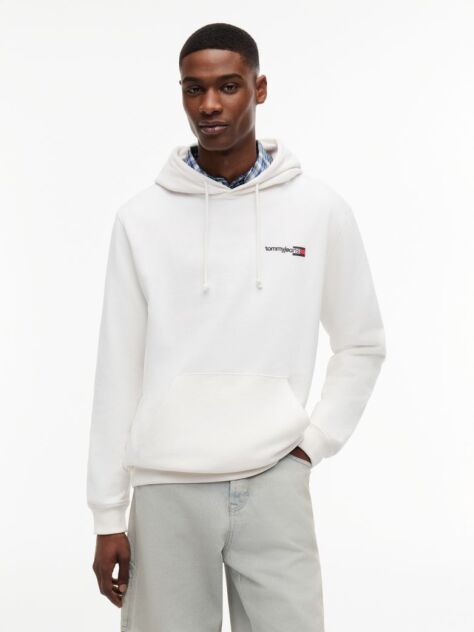 White Regular Entry DNA Hoodie  Men