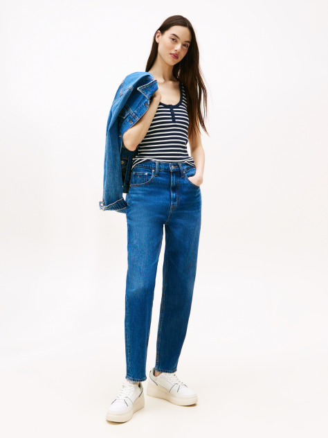 Denim Mom Ultra High Rise Tapered Jeans  Women