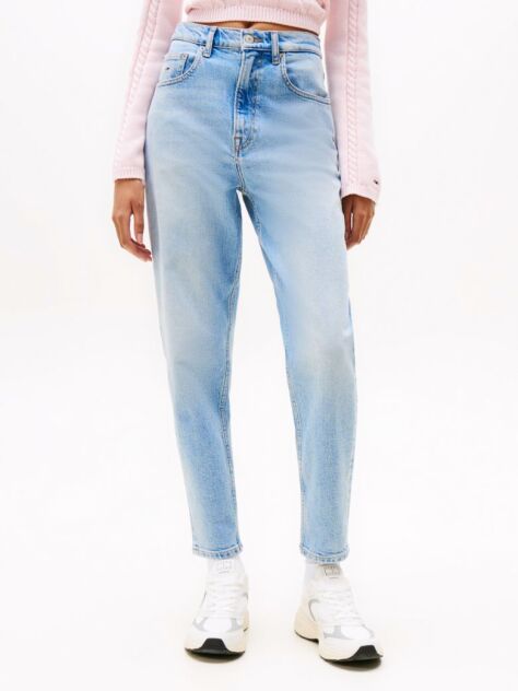 Denim Extra Ψηλόμεσο Mom Τζιν Σε Tapered Γραμμή  Γυναίκες