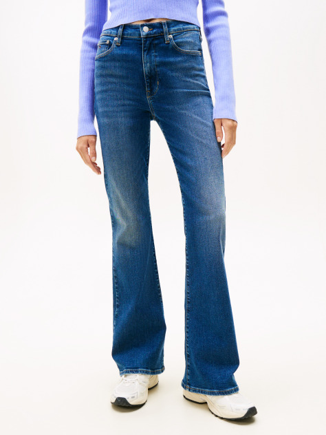 Denim Sylvia High Rise Skinny Flared Jeans  Women