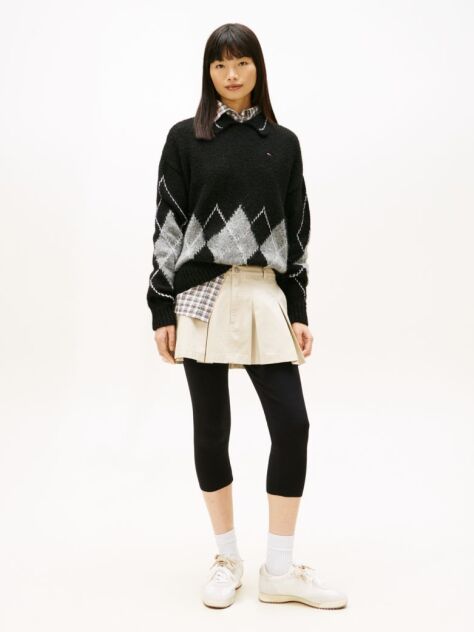 Beige Pleated Mini Skirt  Women