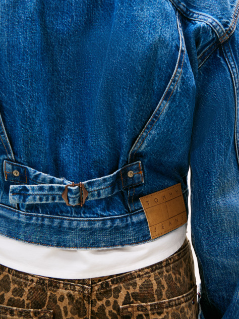 Denim Πλισέ Denim Trucker Τζάκετ  Γυναίκες