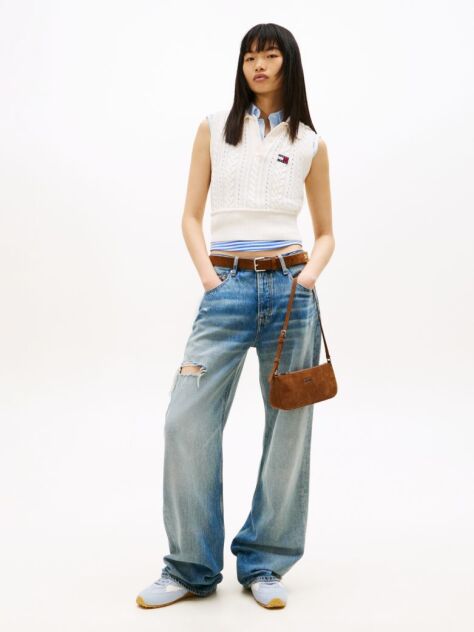 Denim Mia Άνετο Τζιν Σε Ίσια Γραμμή Με Σκισίματα  Γυναίκες