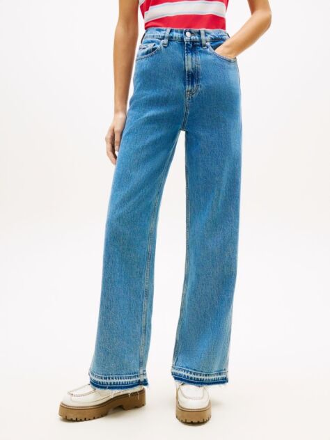 Denim Claire High Rise Wide Leg Jeans  Women