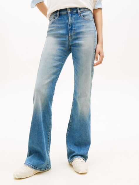 Denim Sylvia High Rise Flared Jeans  Women