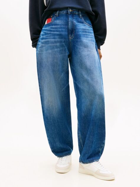 Denim Balloon Wide Leg Jeans  Women