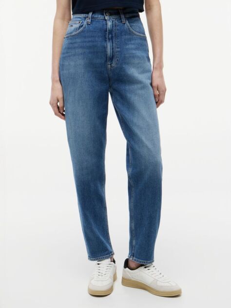 Denim Ultra Ψηλόμεσο Mom Τζιν Σε Tapered Γραμμή  Γυναίκες
