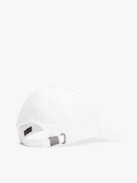 White Classic Baseball Cap  Men
