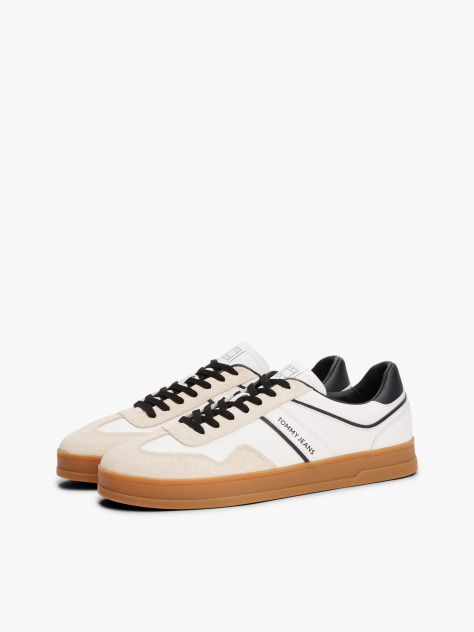 Multi The Greenwich Mixed Texture Trainers  Men