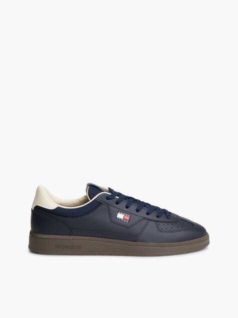 Μπλε The Greenwich Δερμάτινα Sneakers Με Λογότυπο  Άνδρες